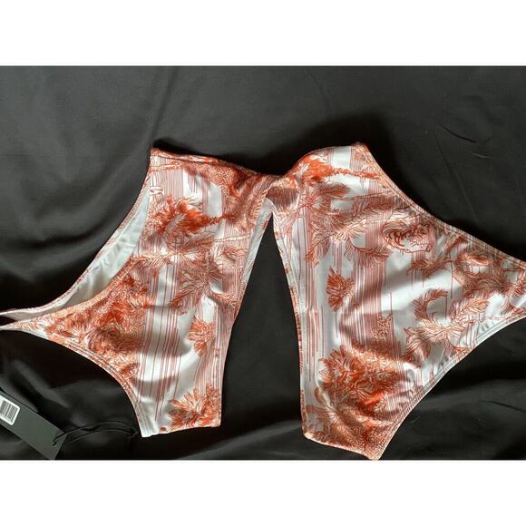 Noli Swimwear Isla One Piece Swimsuit Paradise Orange Size M NWT - Picture 5 of 7